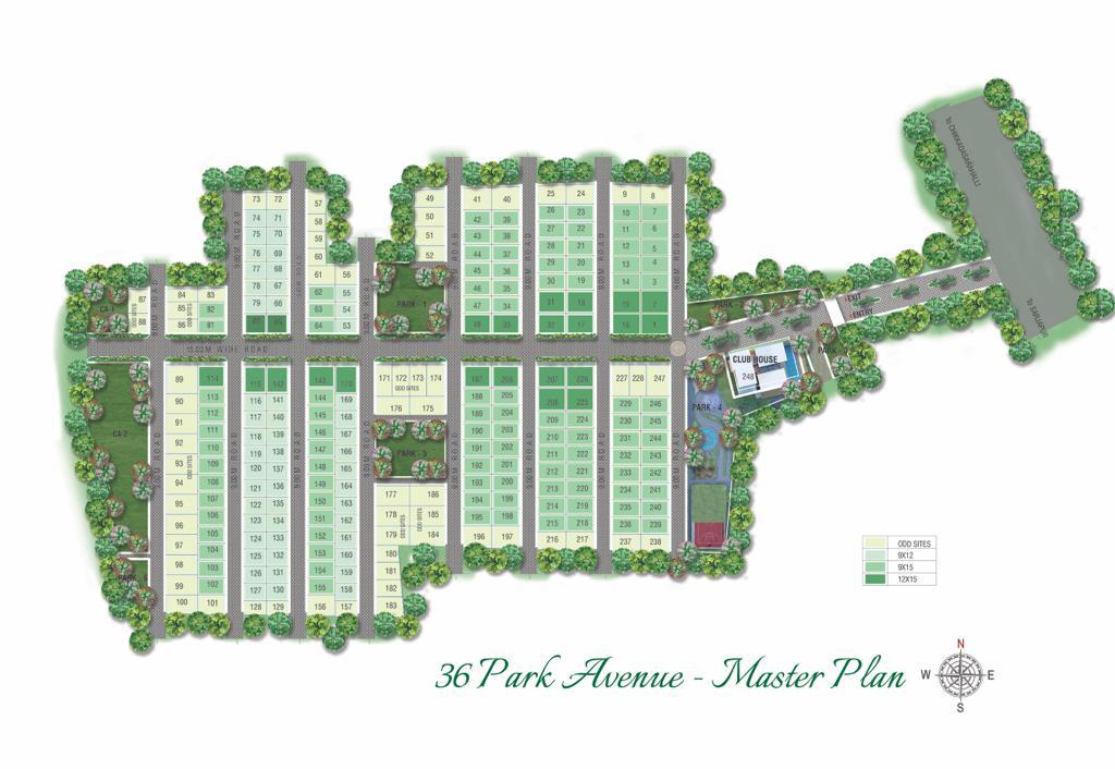 RK 36 Park Avenue VQRR+4G9 Nagesh Krishnappa Garden, Bengaluru Plot